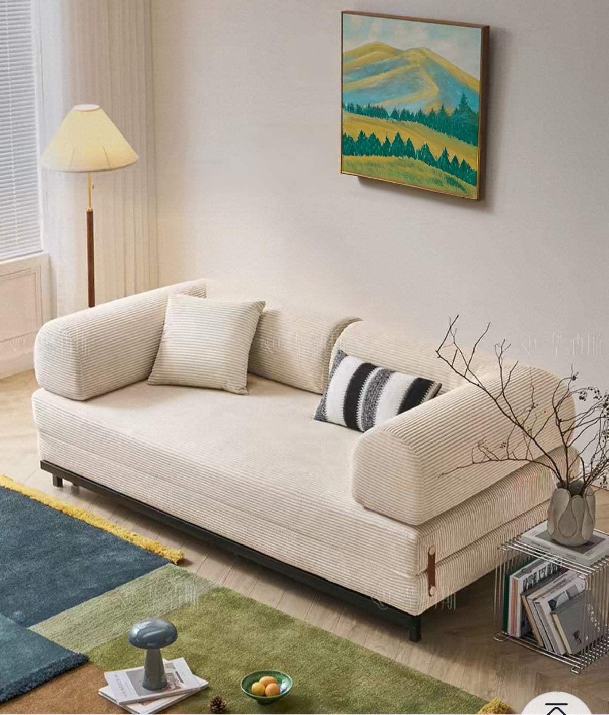 Multifunctional Toast Style Compressable Foldable Sofa Bed