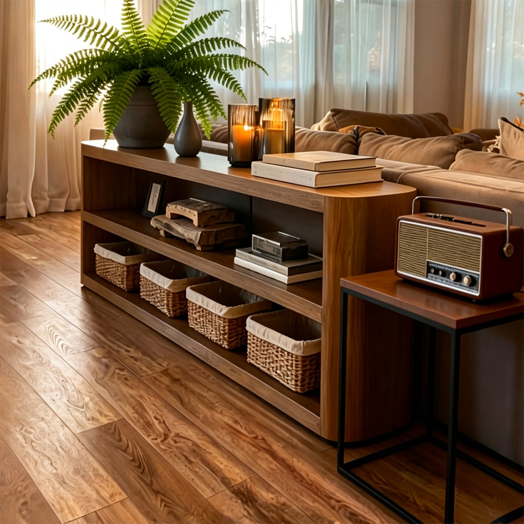 Killian Brown Pine Console Table