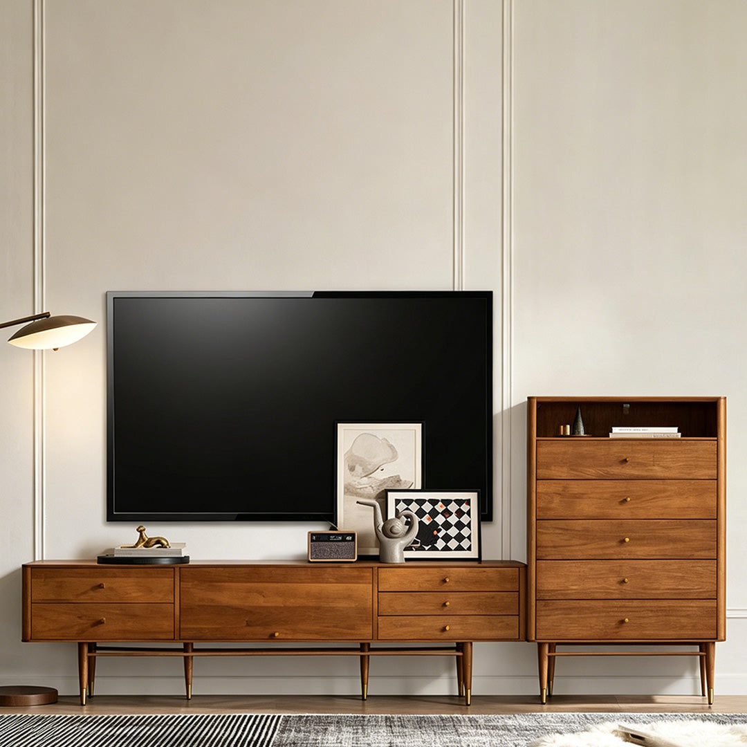 Billy Walnut Wood Sideboard