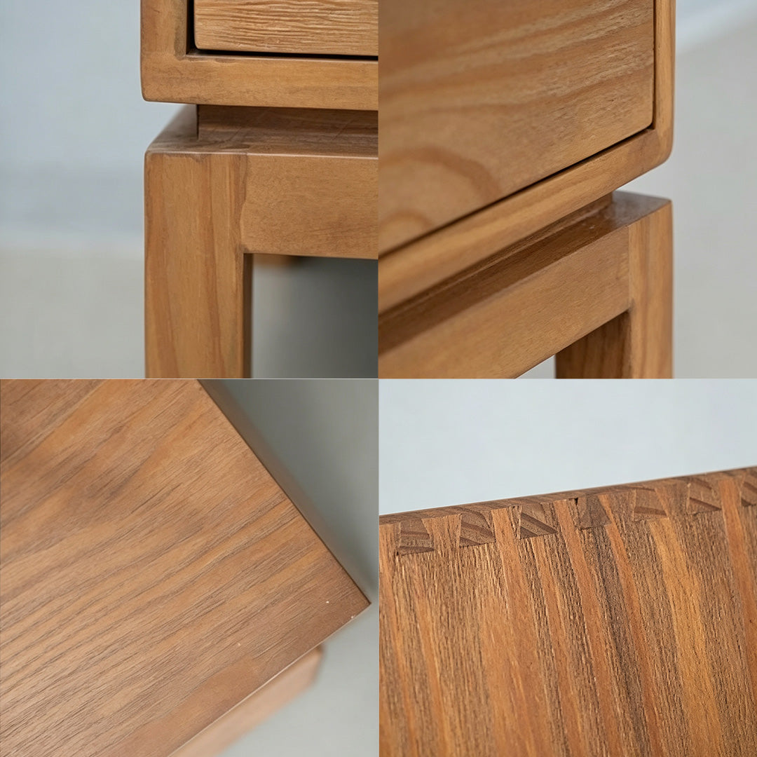 Forrest Natural Wood Bedside Table