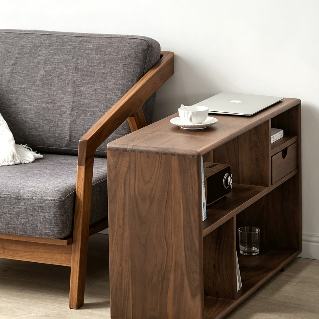 Arthur Walnut Storage Console