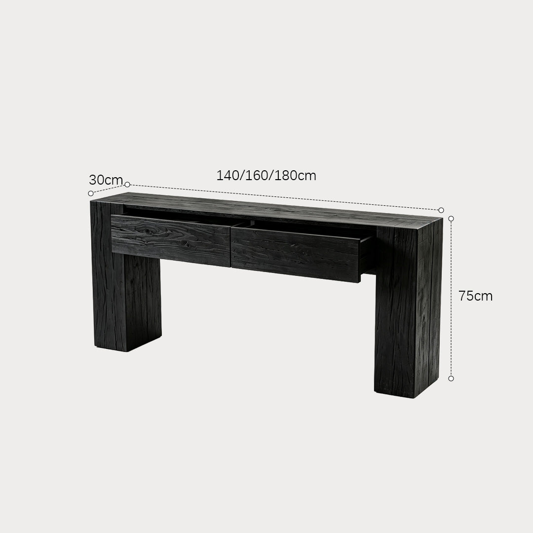 Hank Walnut Console Table