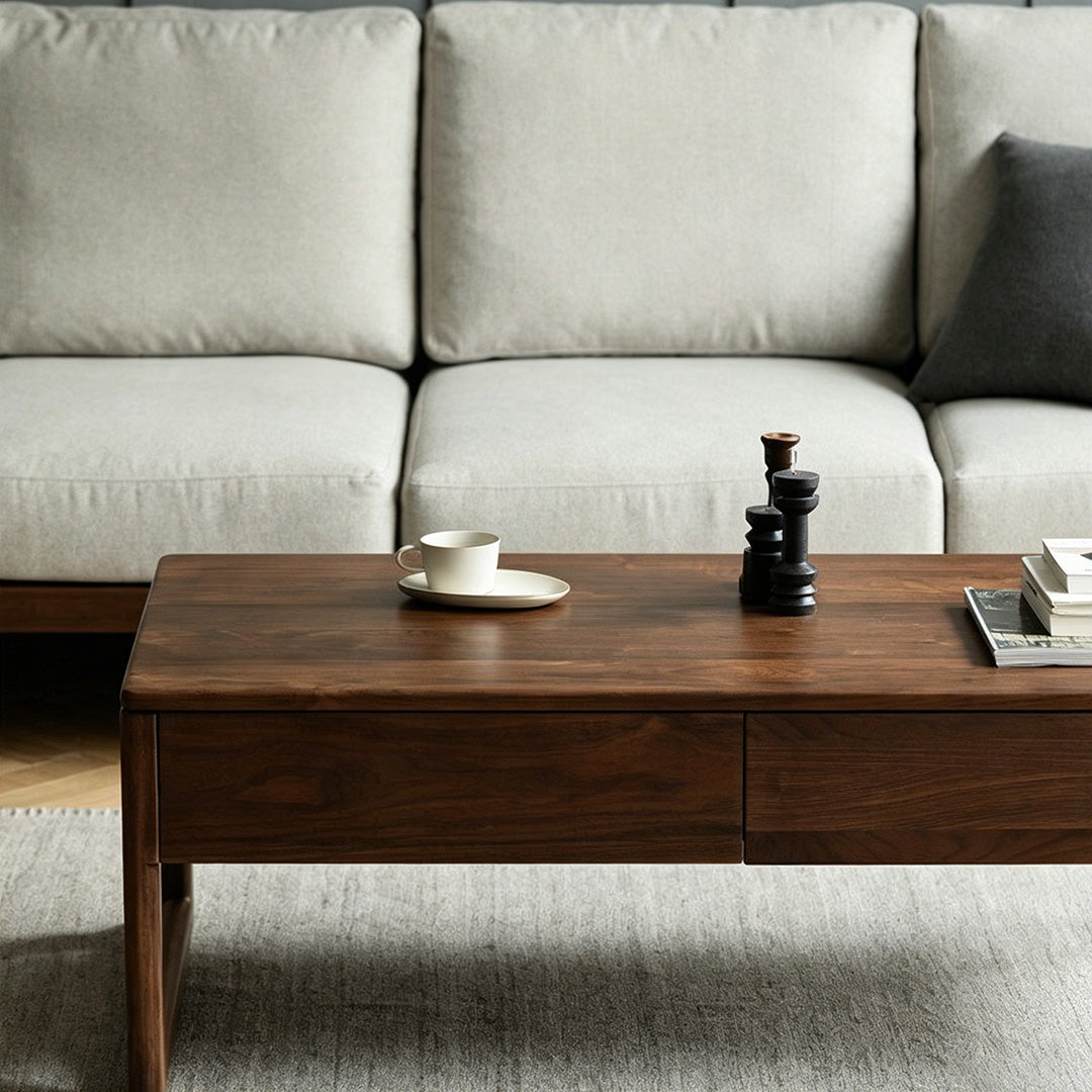Isaac Walnut Coffee Table