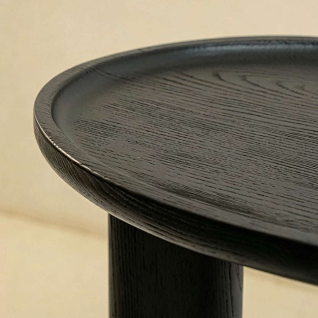 Dexter Black Oak Accent Table