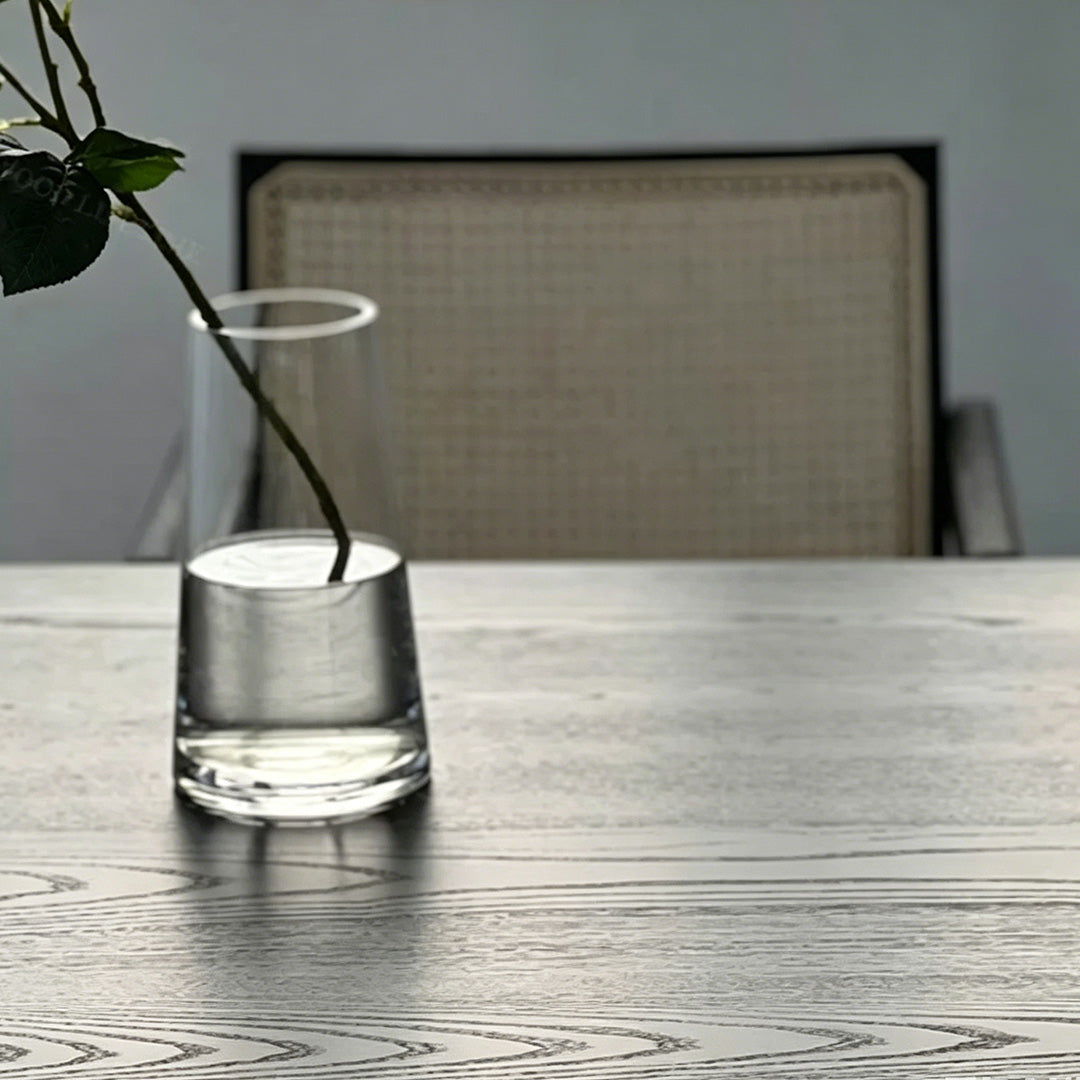 Boris Black Grain Dining Table