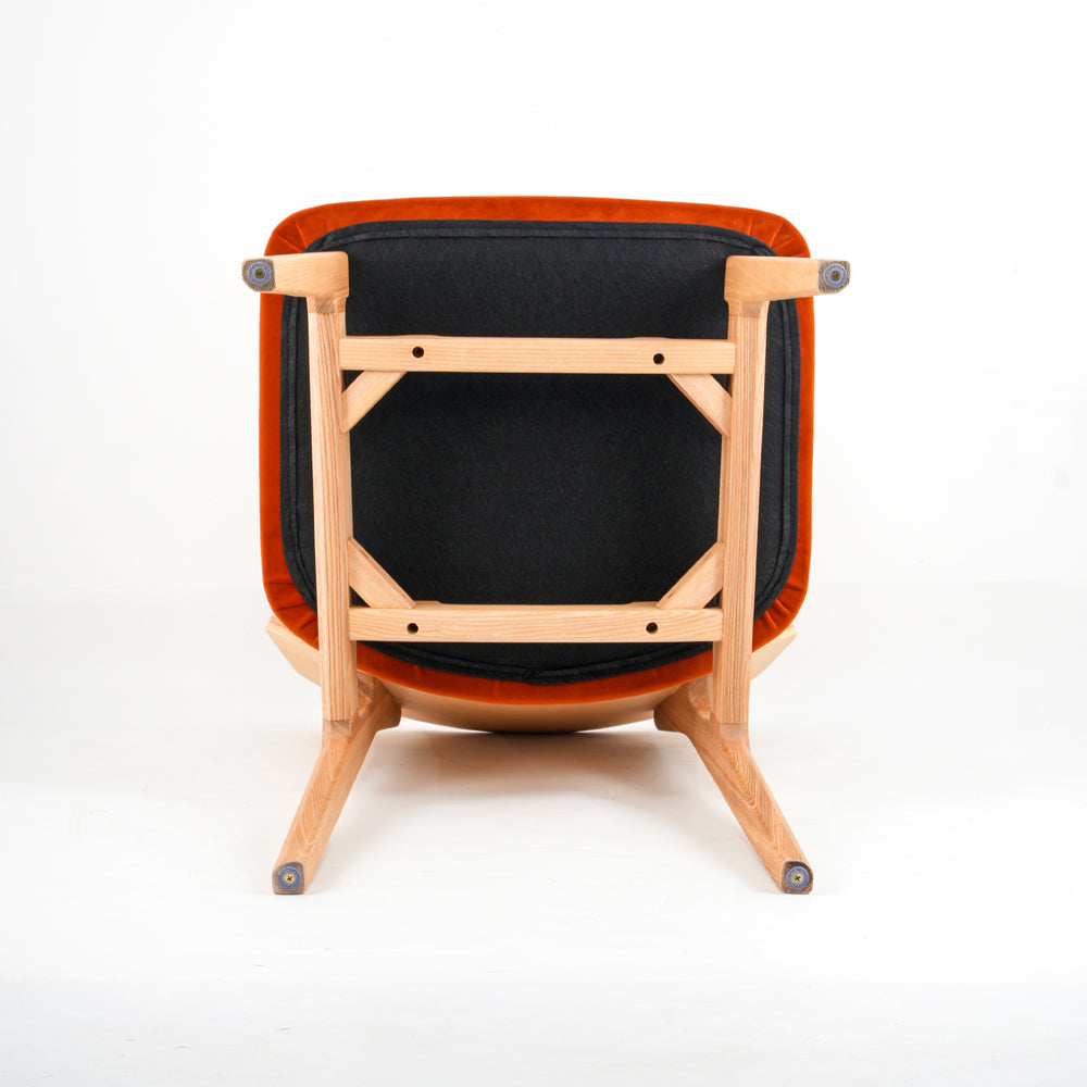 High Quality Modern Solid Wood Dining Chairs Ash Timber Durable Solid Wood Chair For Living Room And Hotel