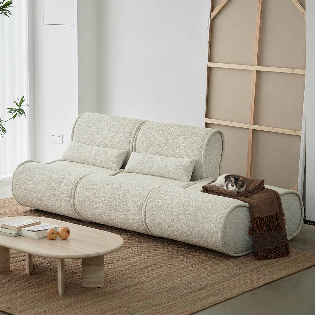 Detail view of Shimizu Modular Three Seater Corner Sofa with 2x2 corner sofa