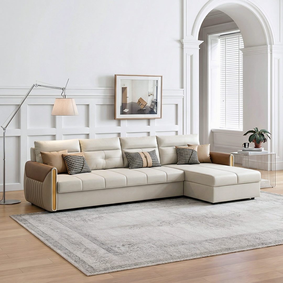 Malhotra L Shape Sofa Bed, Small Corner Sofa Bed