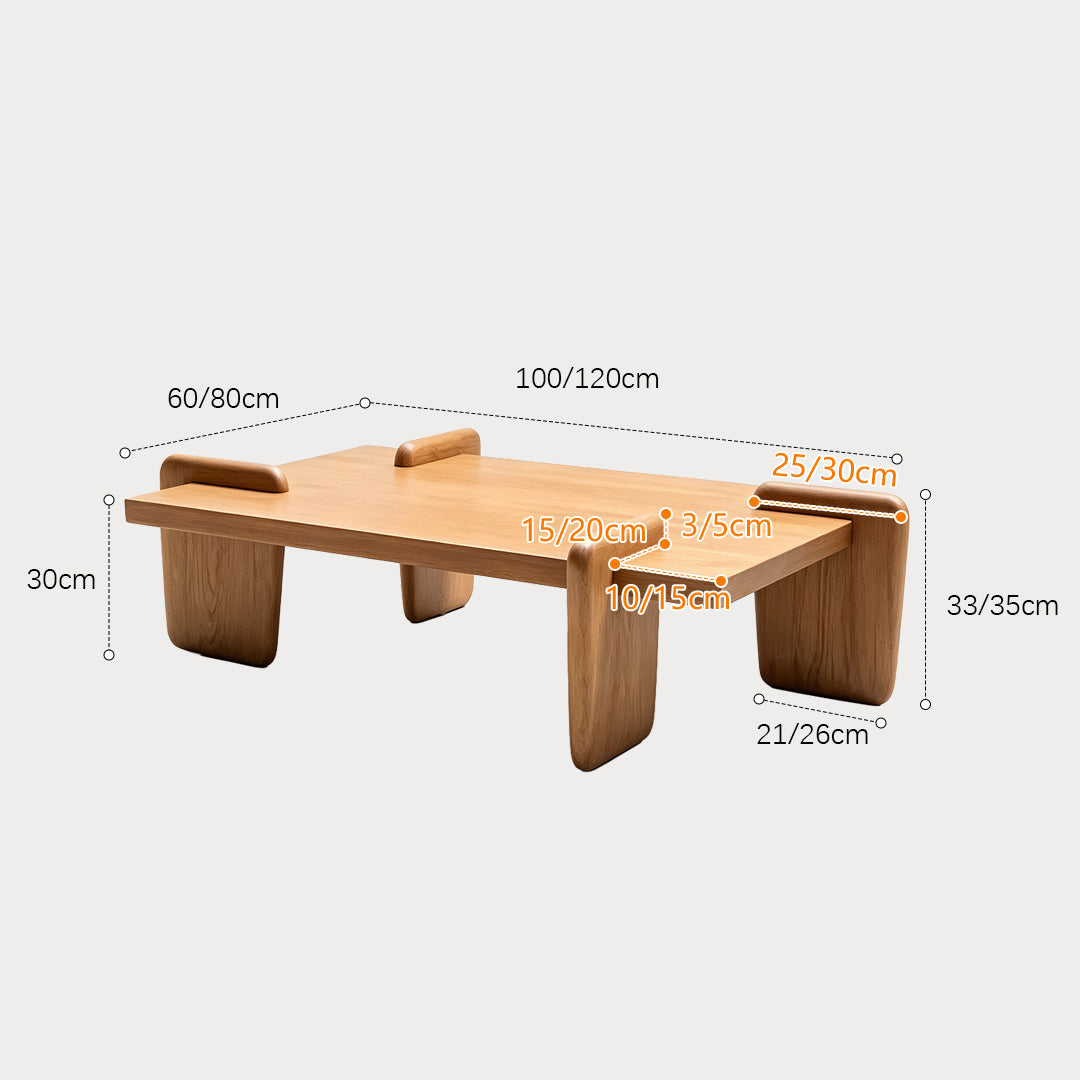 Corin Honey Oak Low Coffee Table