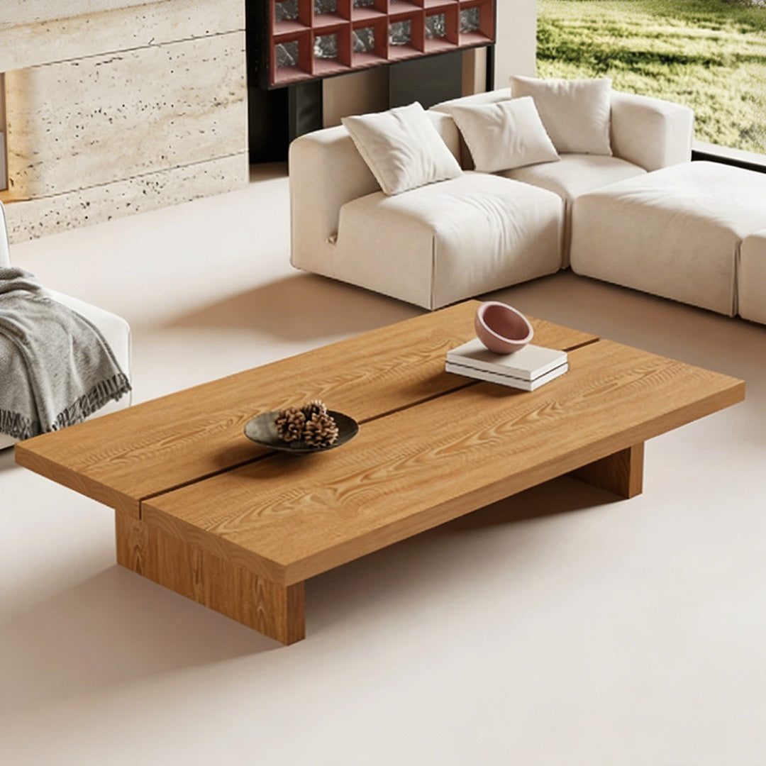 Christoper Charcoal Wood Coffee Table