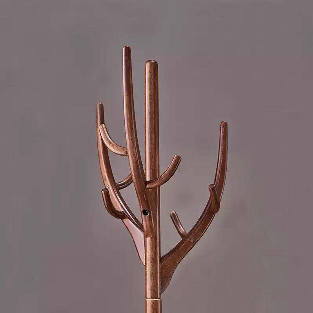 Freya Walnut Rubber Wood Coat Stand