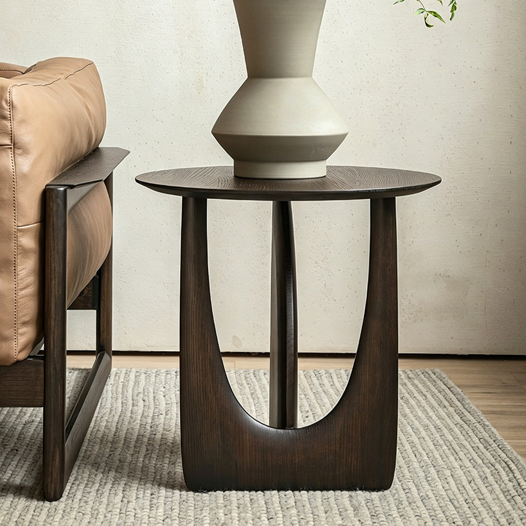 Callum Dark Wood Accent Table