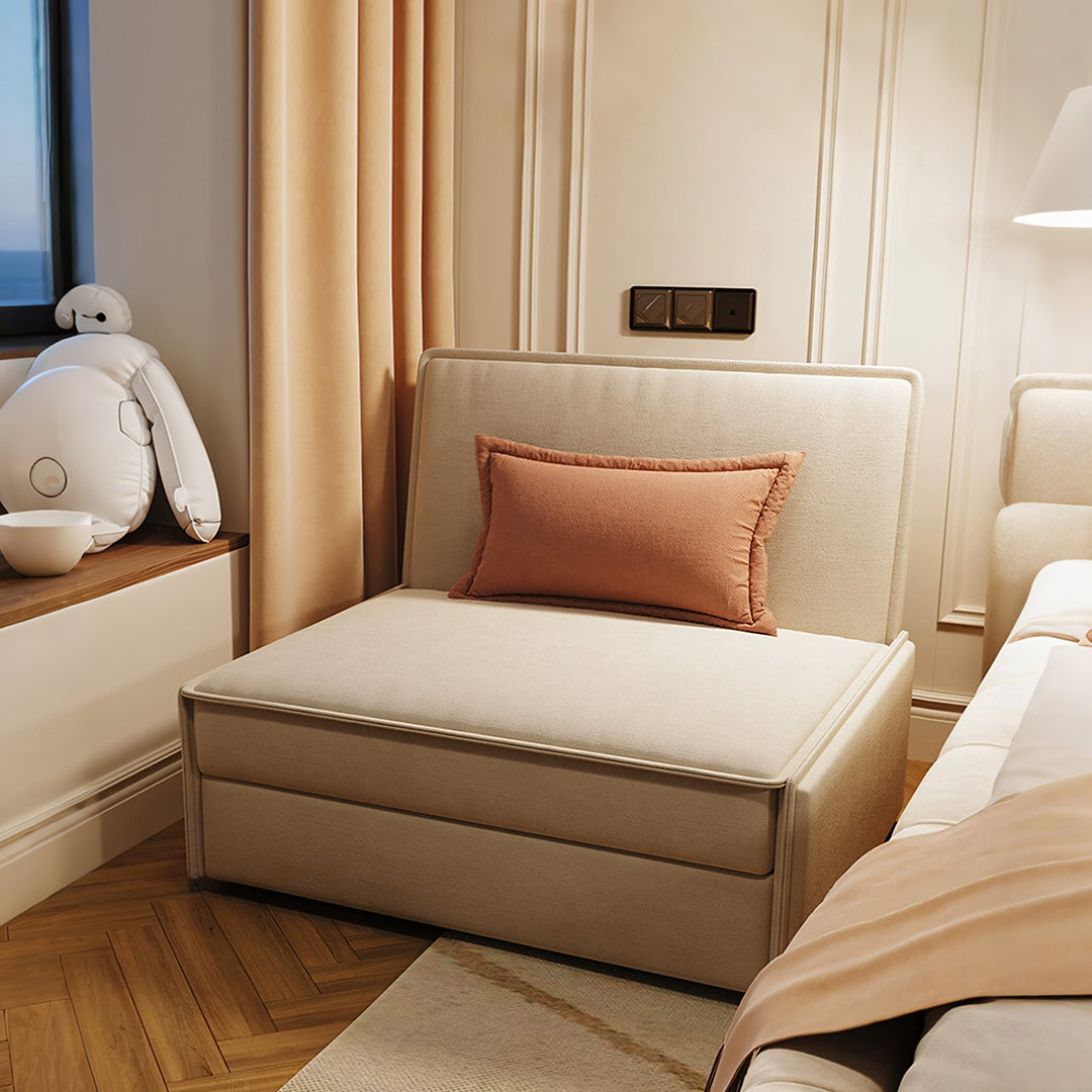Haseeb Single Seater Sofa Bed, Two Seater Sofa Bed, Chenille - sofa and sofa bed