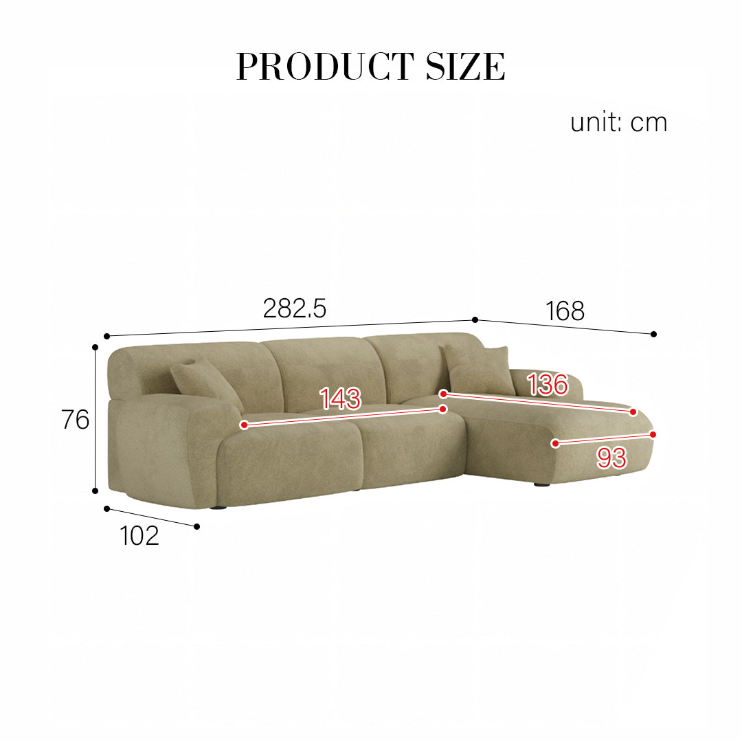 Khatri Three Seater Corner Sofa, Chenille with corner leather recliner sofas