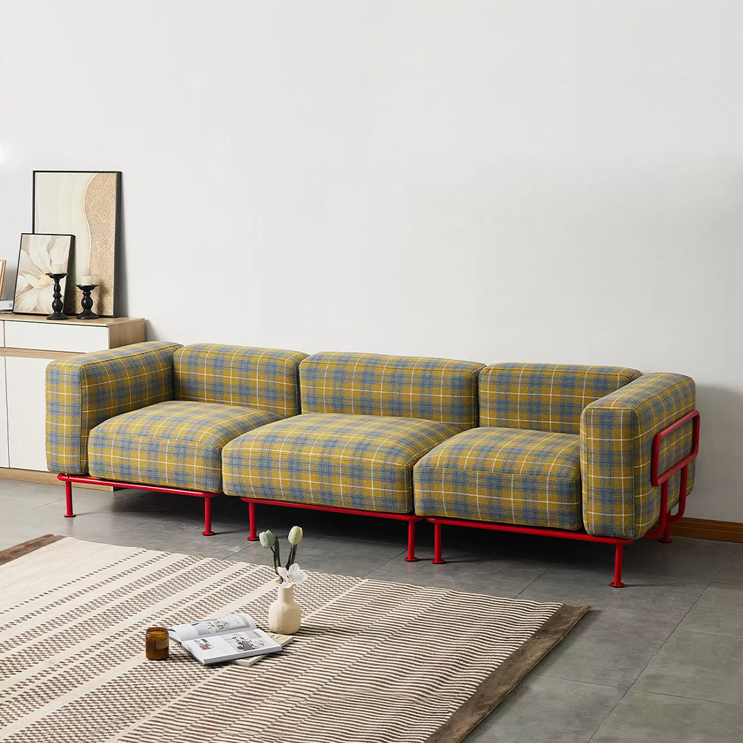 Velez Modular Sofa, Two Seater Sofa, Three Seater Sofa, Linen-Weilai Concept