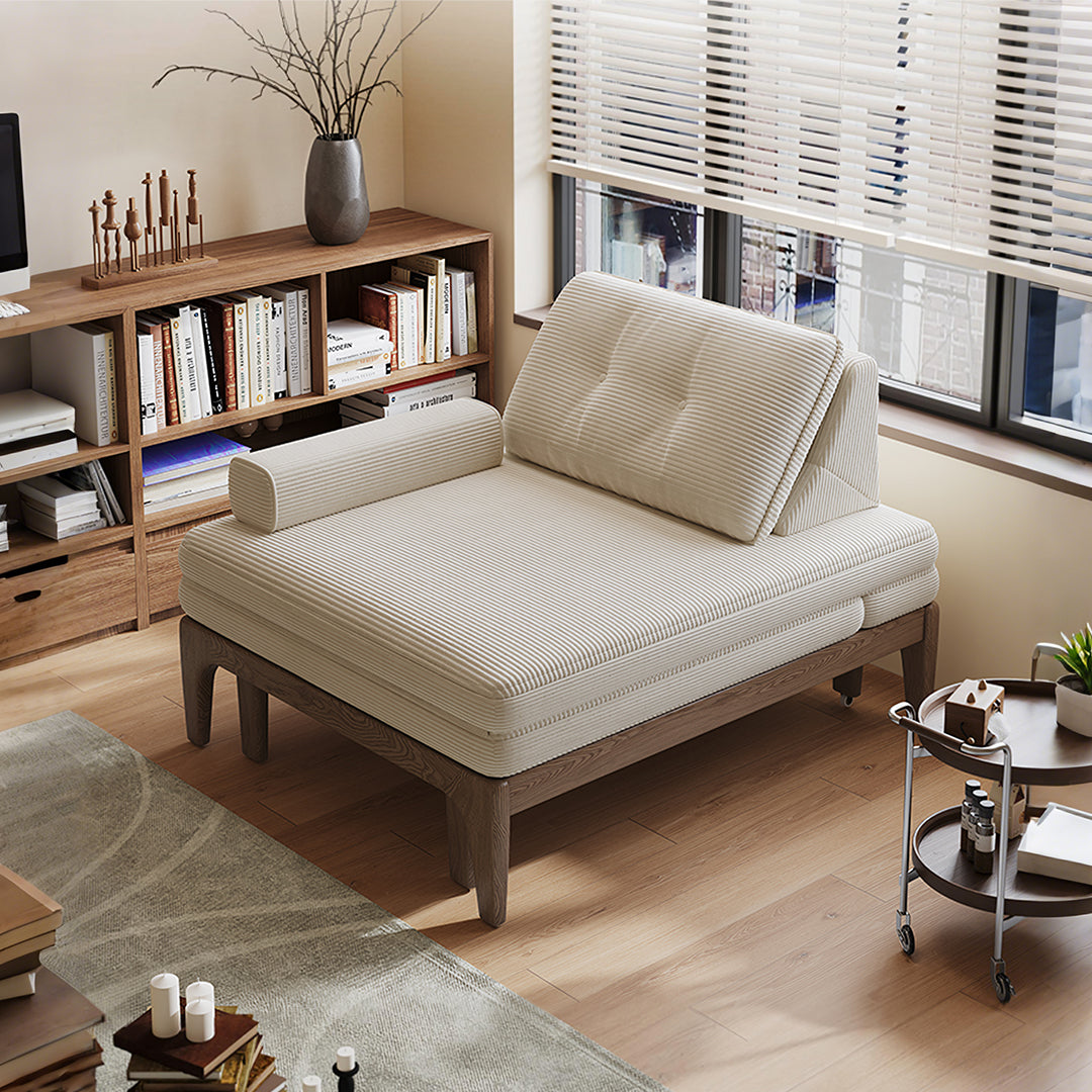 Ilyas Single Sofa Chair, Sofa Chair, Corduroy-Weilai Concept