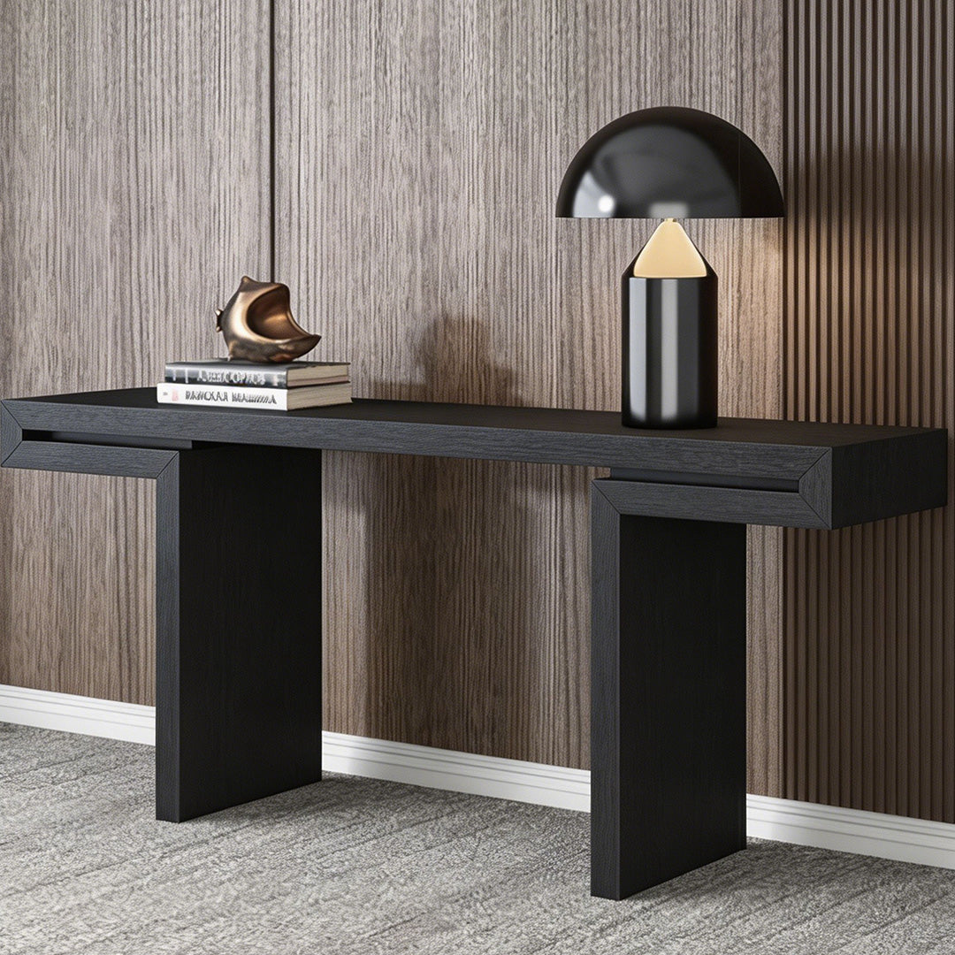 Clay Dark Wood Console Table