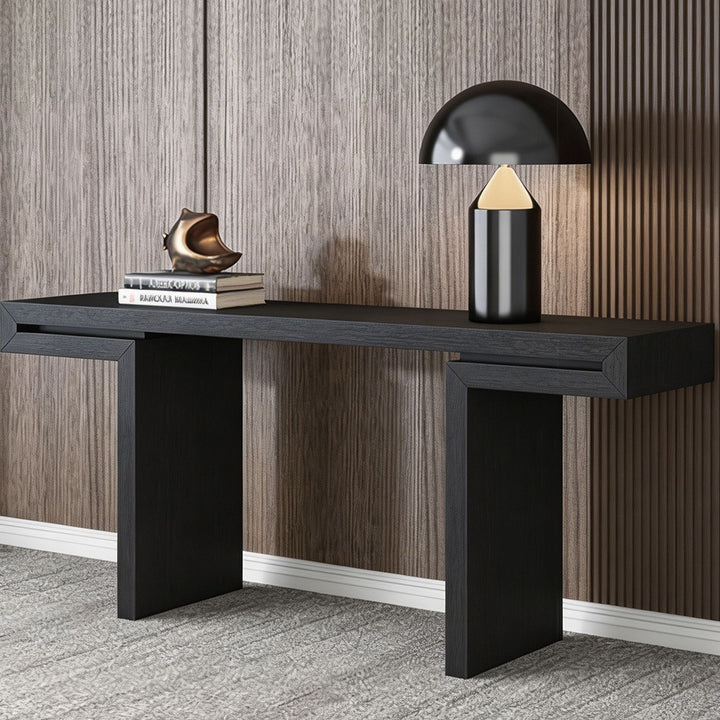 Clay Dark Wood Console Table