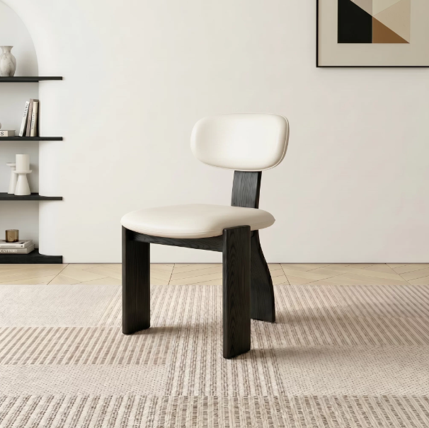 Italian-style New Solid Wood Dining Chair, Home-use Backrest Chair