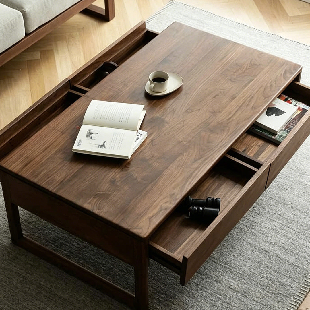 Isaac Walnut Coffee Table