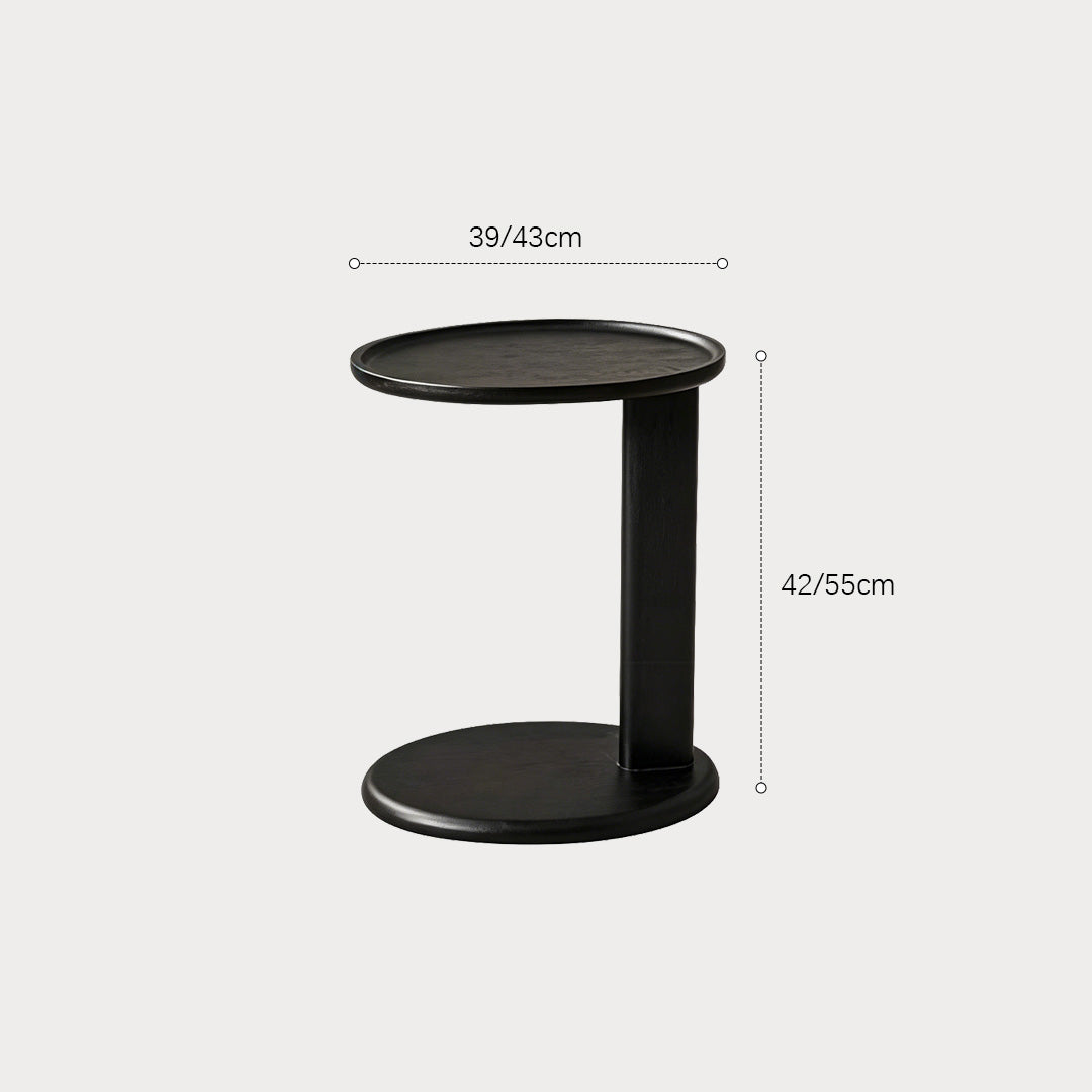 Dexter Black Oak Accent Table