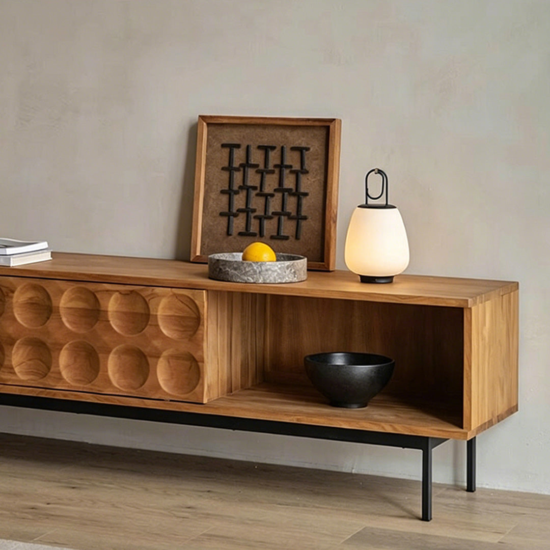 Jonah Brown Solid Wood TV Console