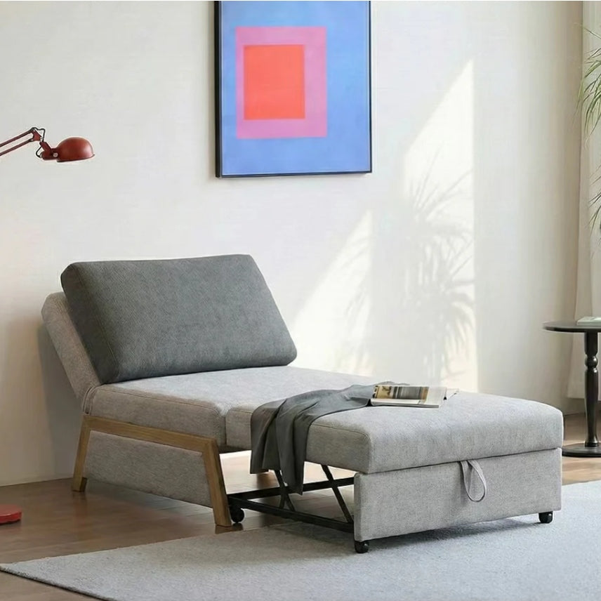 Stylish Single Sofa Bed Chair With Storage