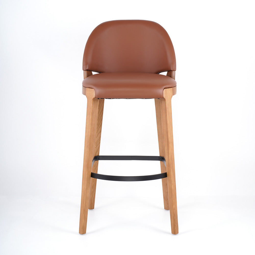 The Store Sells More Than Hot Bar Stool High Chair Ever Month Factory Mass Produces Hot-selling Nordic High-quality PU Leather