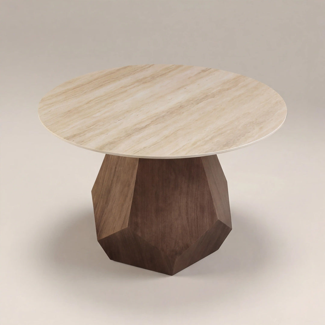 Laurel Natural Sintered Stone Dining Table