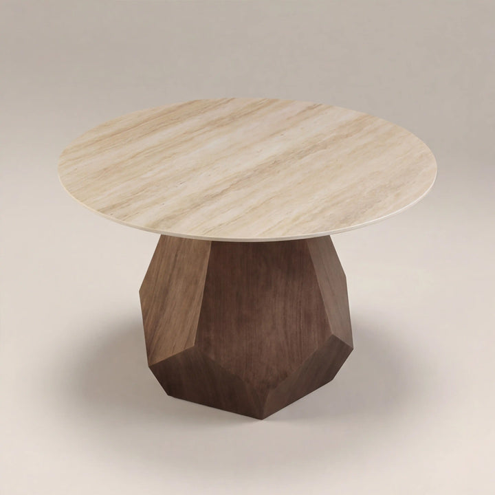 Laurel Natural Sintered Stone Dining Table
