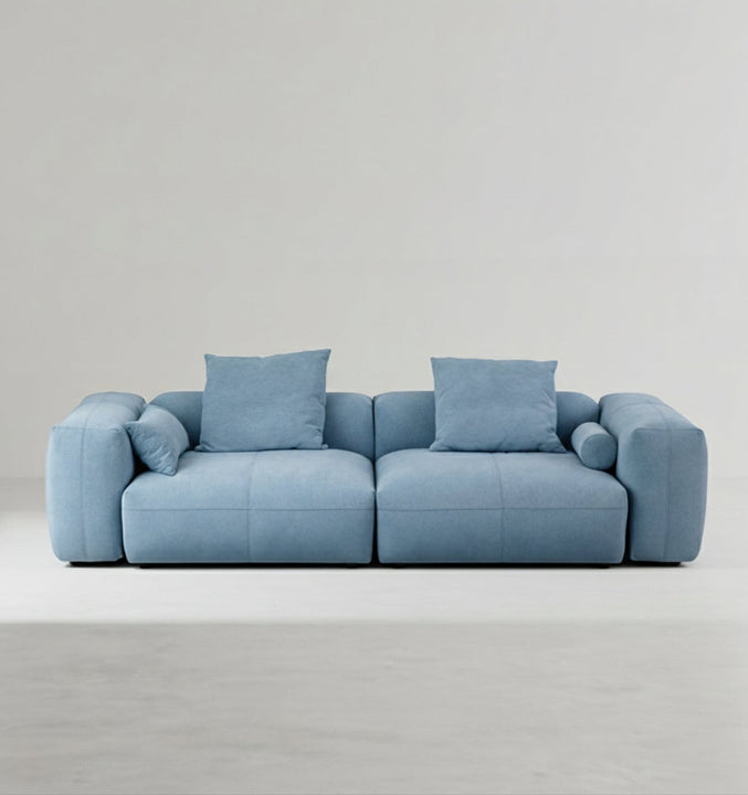 Gagnon Modular Sofa, Two Seater Sofa, Blue-Weilai Concept