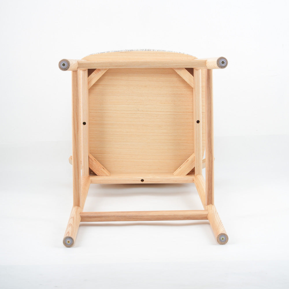 Cadeiras Altas De Bar Tabouret En Bois Bar Ash Wood Bar Stool Half-removed Seat Cushion