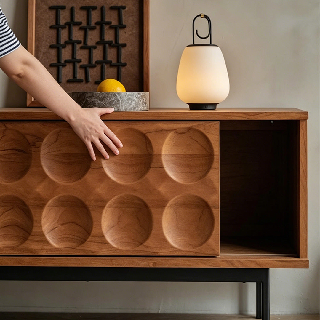 Jonah Brown Solid Wood TV Console