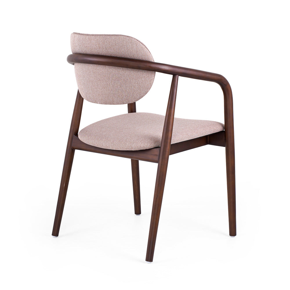Modern Luxury Nordic Style Furniture New Solid Wooded Cushion Soft Hotel Cafe Shop Restaurant Dining Chair