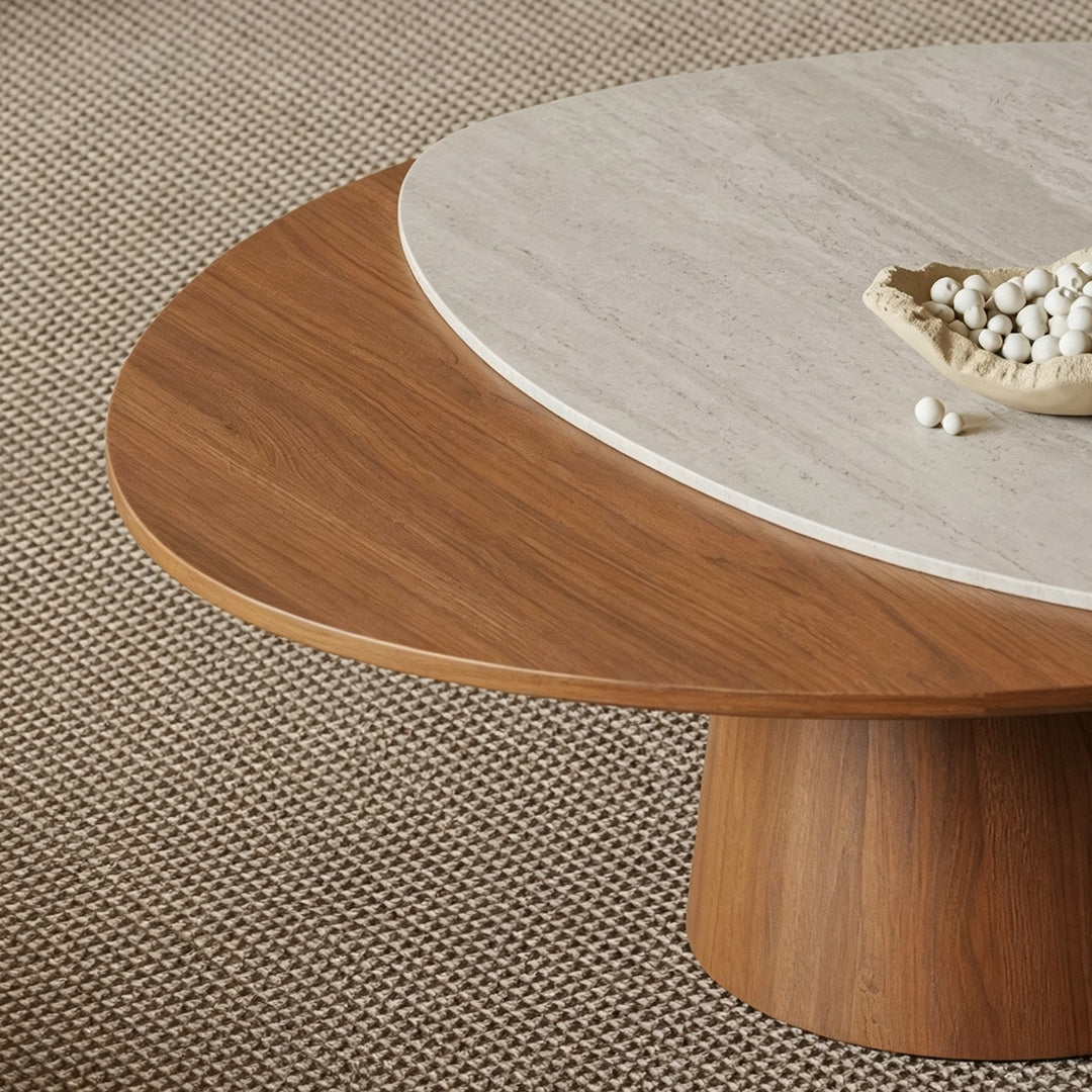 Jett Two-tone Walnut Coffee Table Set