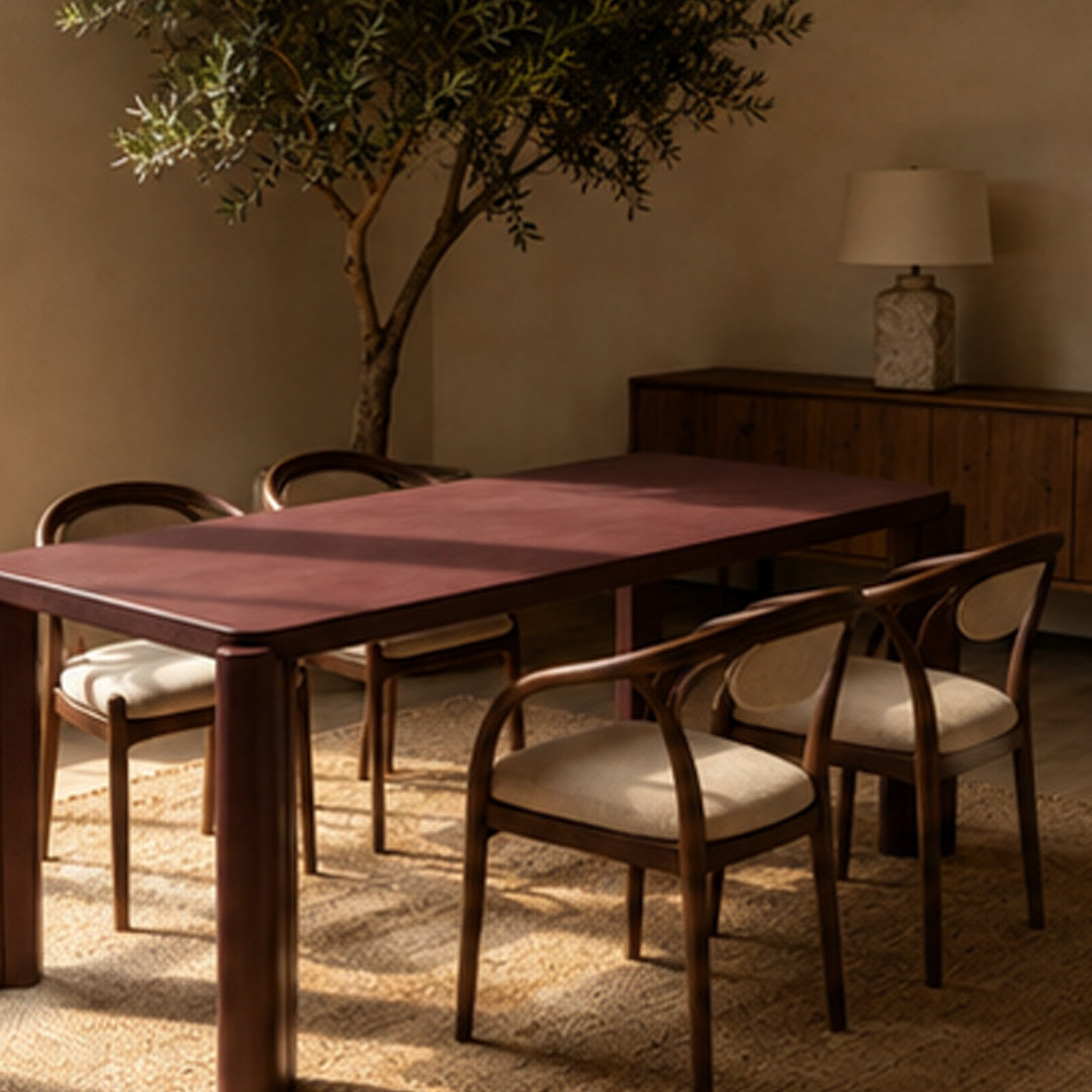 Laurel Plum Rectangular Dining Table