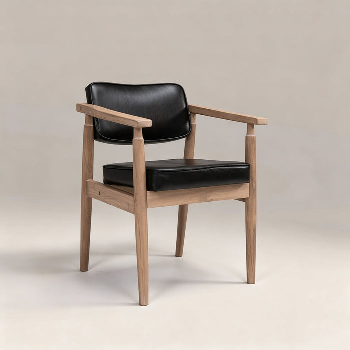 Thatcher Natural Wood Frame Dining Chair ,Wood