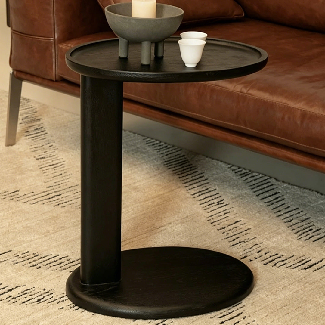 Dexter Black Oak Accent Table