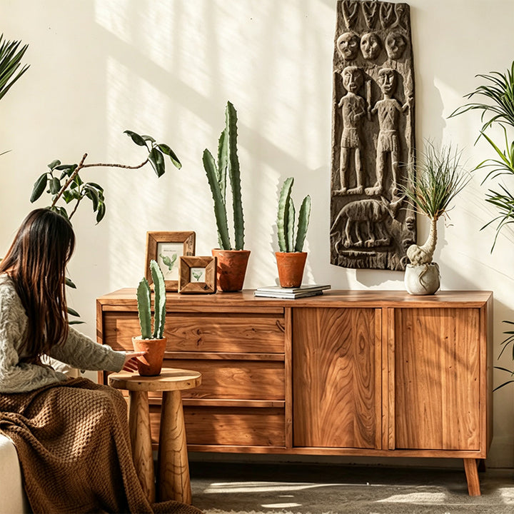 Ingram Natural Wood Sideboard