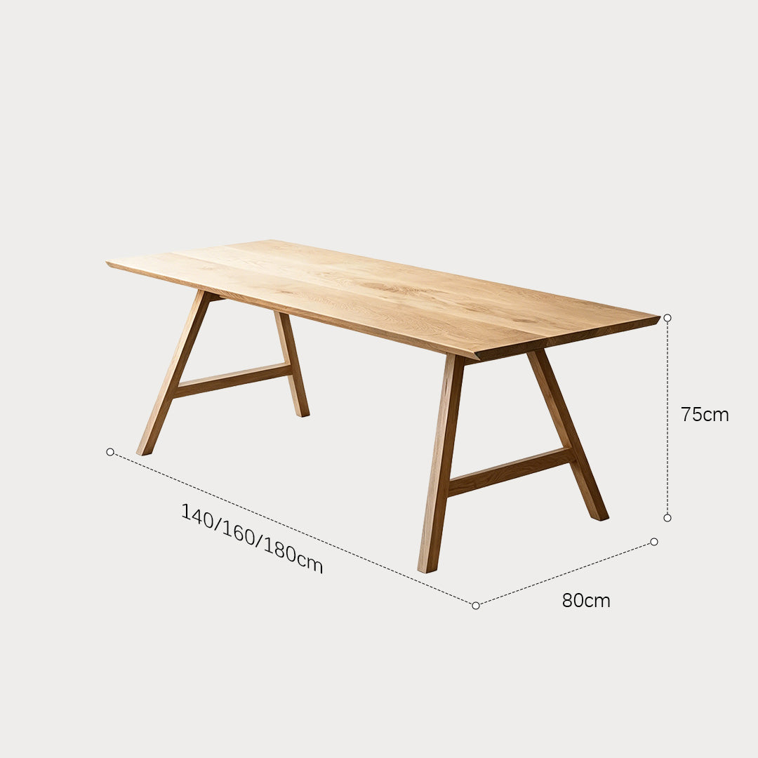Brody Natural Oak Dining Table