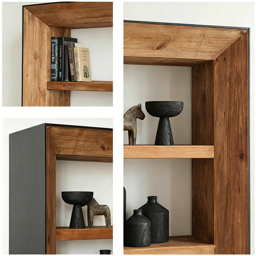 Aiden Honeywood Large Open Shelf Bookcase