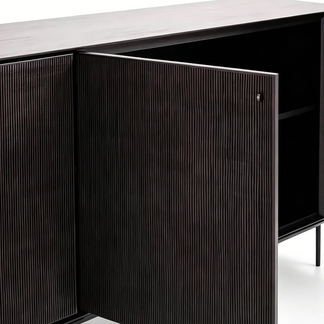 Warren Black Hardwood Sideboard