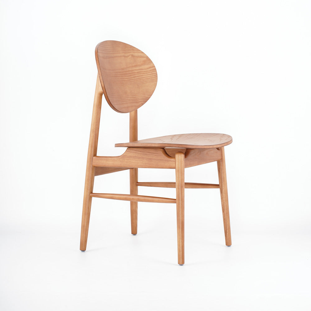 American Midcentur Modern Design Solid Walnut Dining Chair For Restaurant Living Room School Home Office Bathroom Use