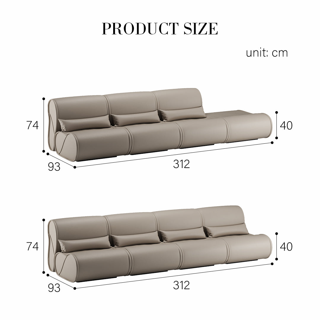Shimizu Modular Three Seater Corner Sofa with black.corner sofa