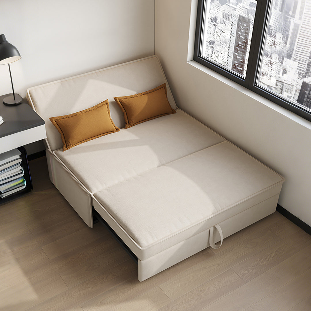 Detail view of Haseeb Single Seater Sofa Bed, Two Seater Sofa Bed, Chenille with sofa bed black friday