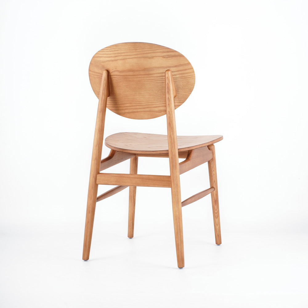 American Midcentur Modern Design Solid Walnut Dining Chair For Restaurant Living Room School Home Office Bathroom Use