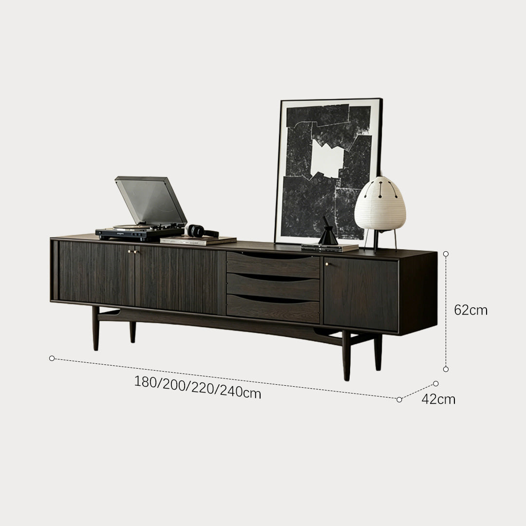 Tom Ebony Wood Sideboard