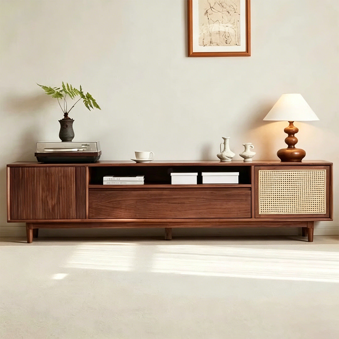 Max Black Walnut TV Unit