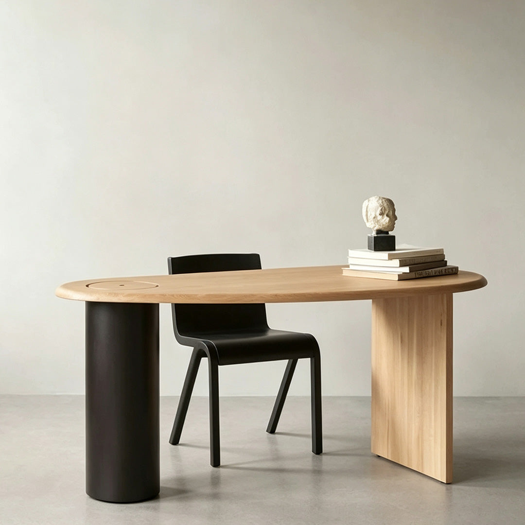 Ford Black Matte Office Desk