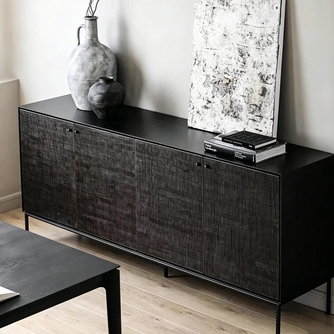 Warren Black Hardwood Sideboard